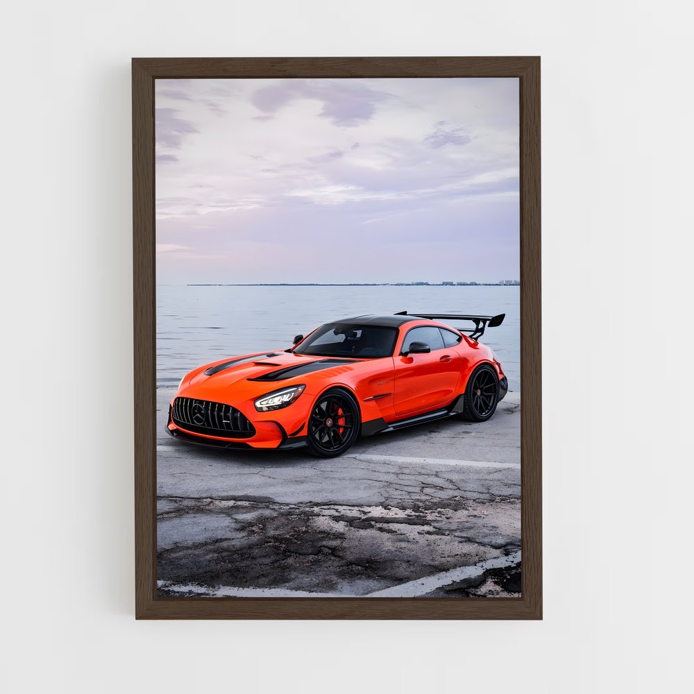 Poster Surf & Speed – affiche Mercedes (vue 5)